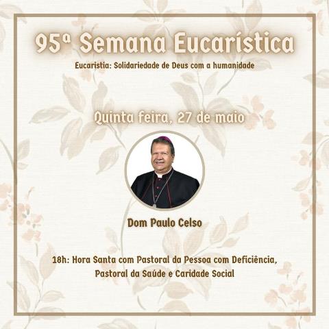 1 SEMANA EUCARÍSTICA – 27.05