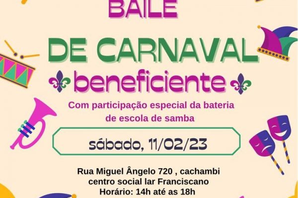 baile carnaval beneficente