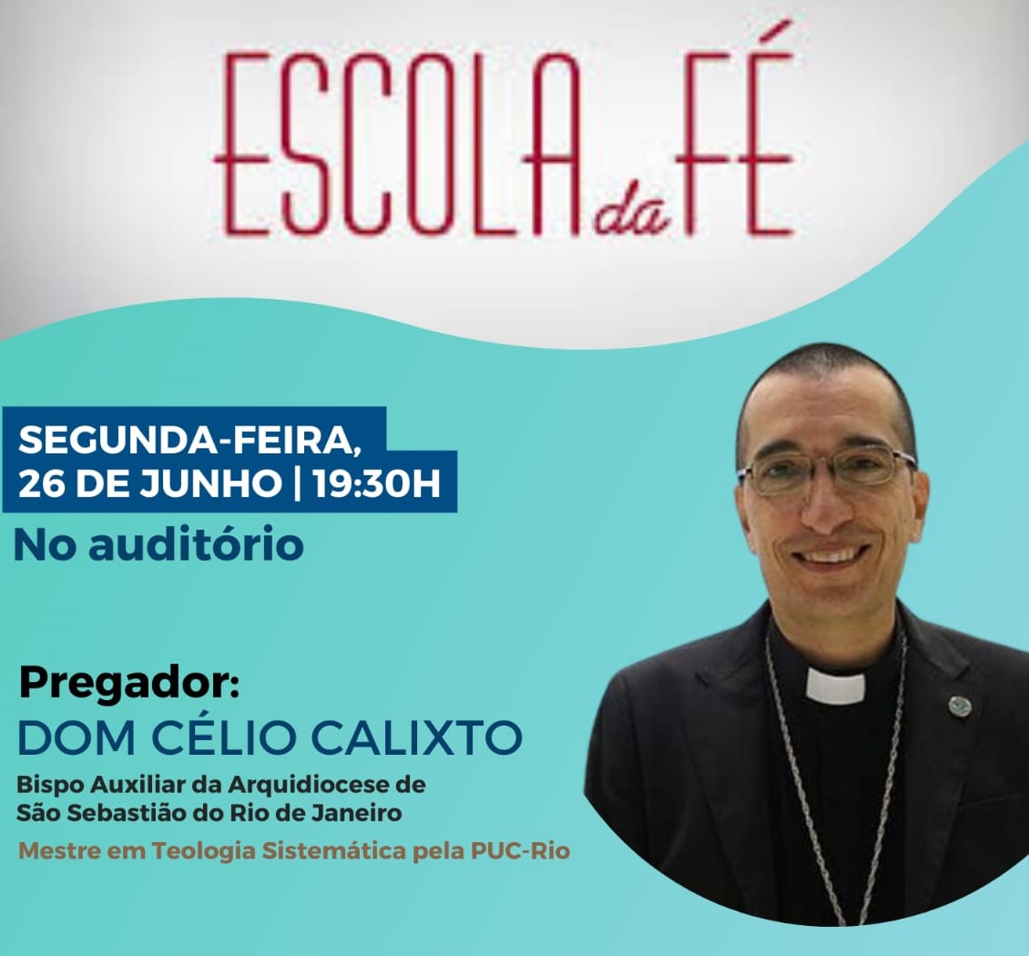 Escola da f da igreja da ressurrei o recebe dom c lio calixto nesta